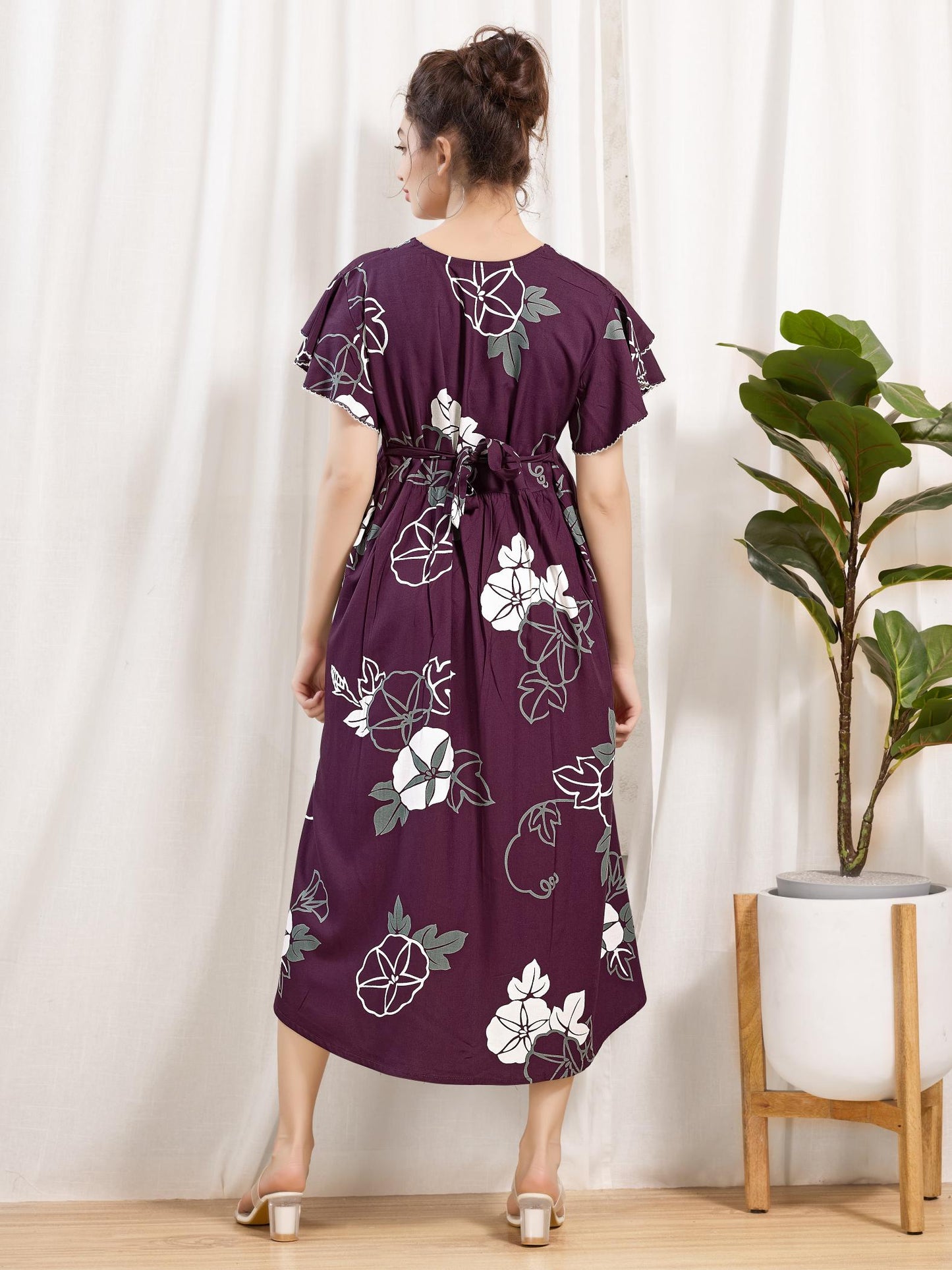 Rayon Maternity Nighty