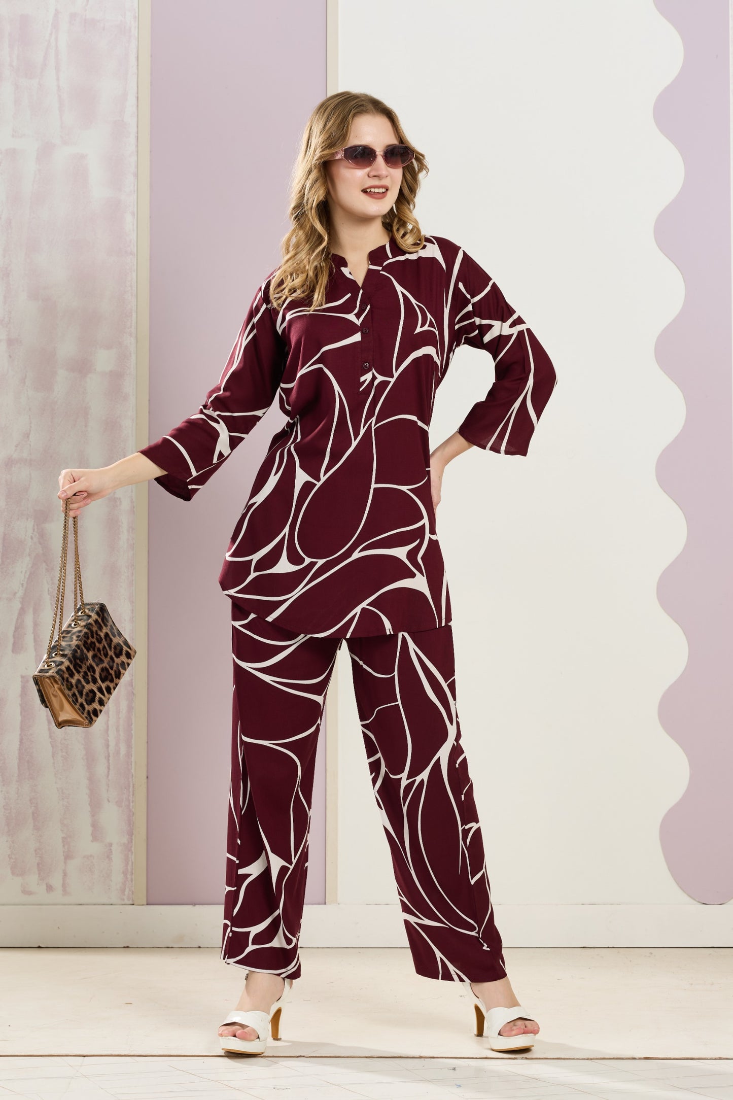 Trendy Women’s Rayon Co-ord Set