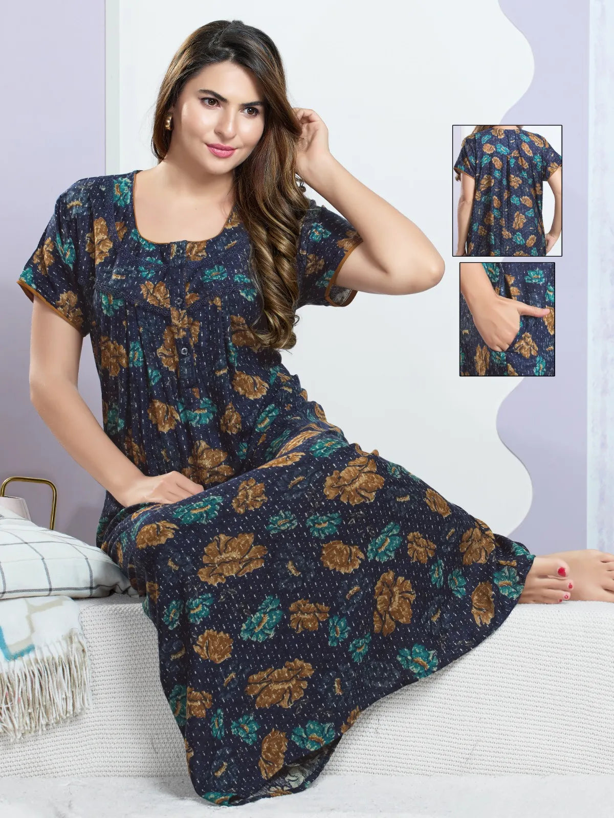 Alpine Nighty for Women – Daily Wear Comfort Fashion