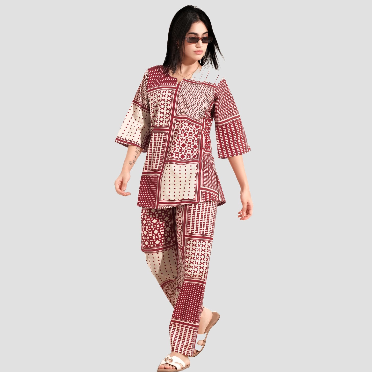 Rayon Co-Ord Set