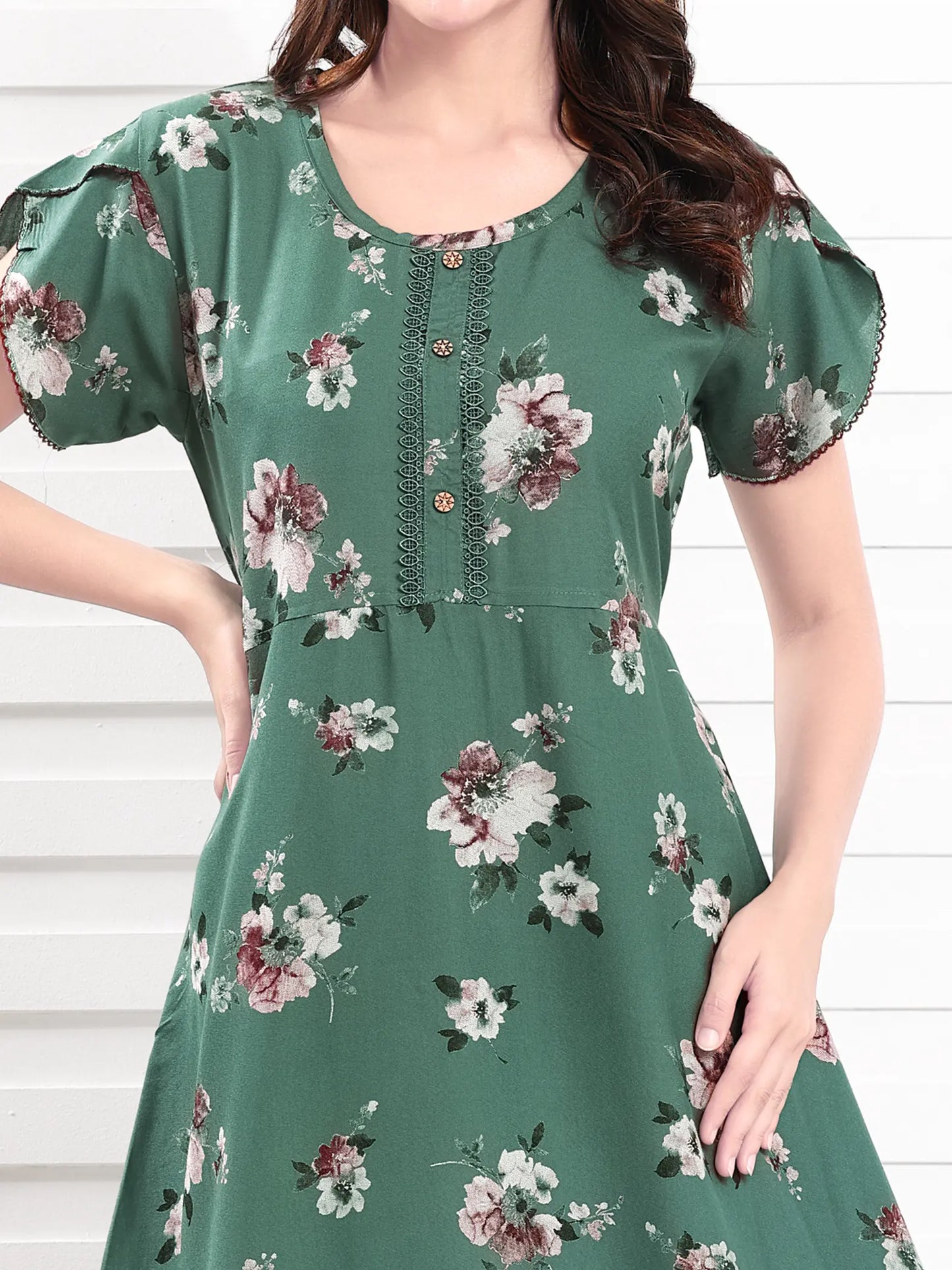 Heavy Alpine Night Gown – Luxurious Sleepwear