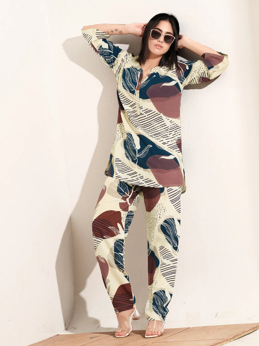 Simple Rayon Co-ord Set