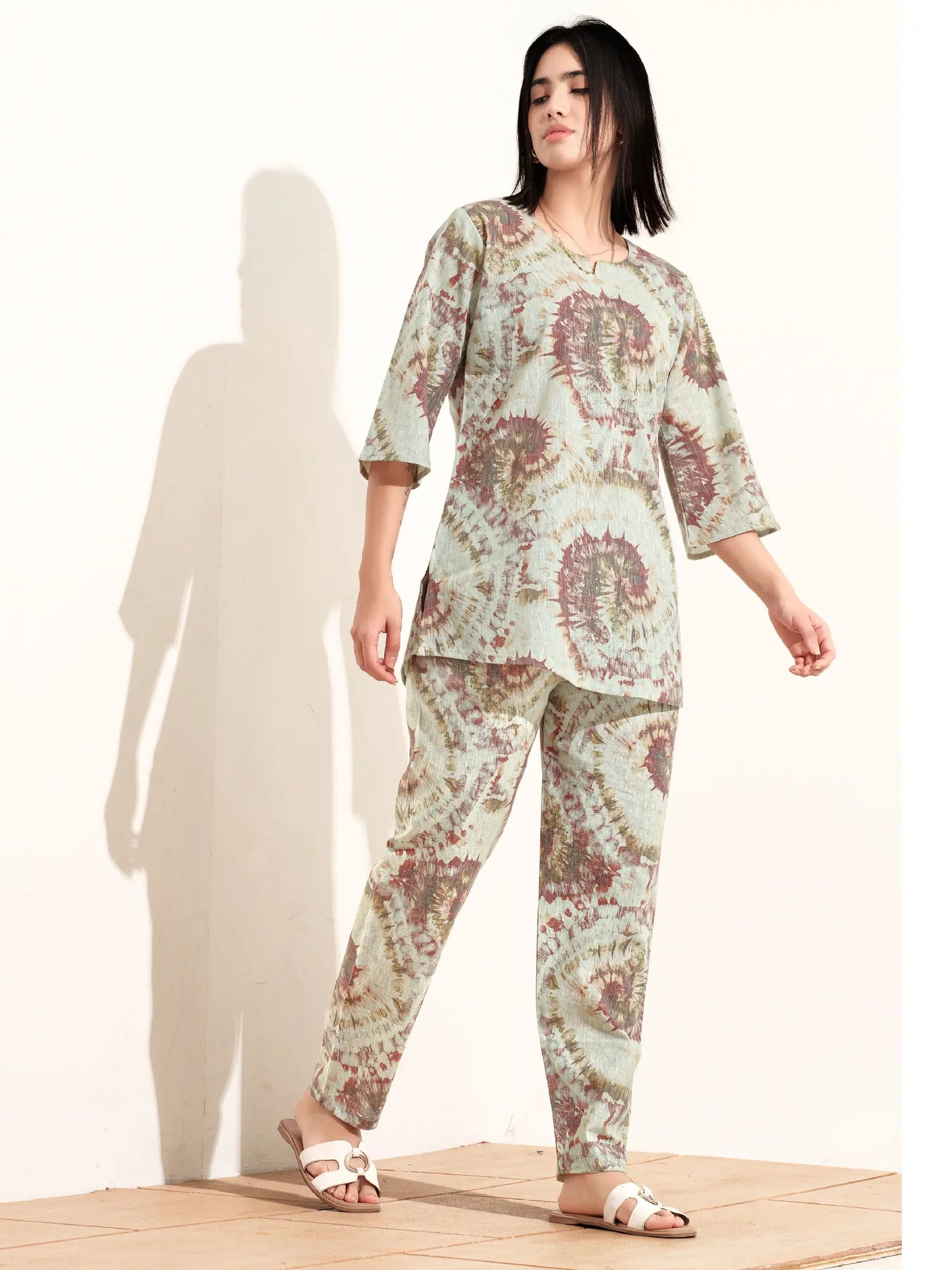 Casual Rayon Co-ord Set