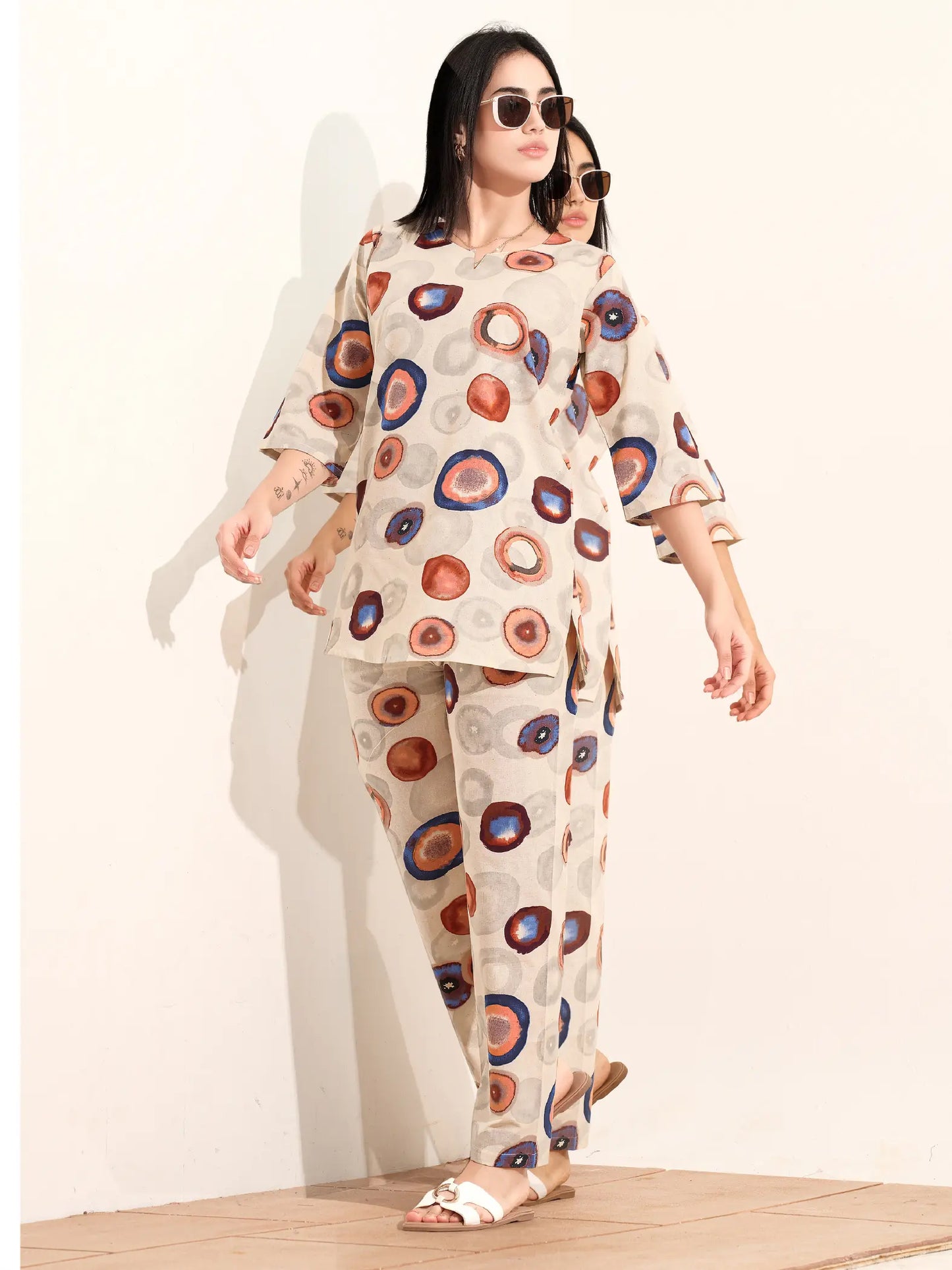 Rayon Matching Set for Women