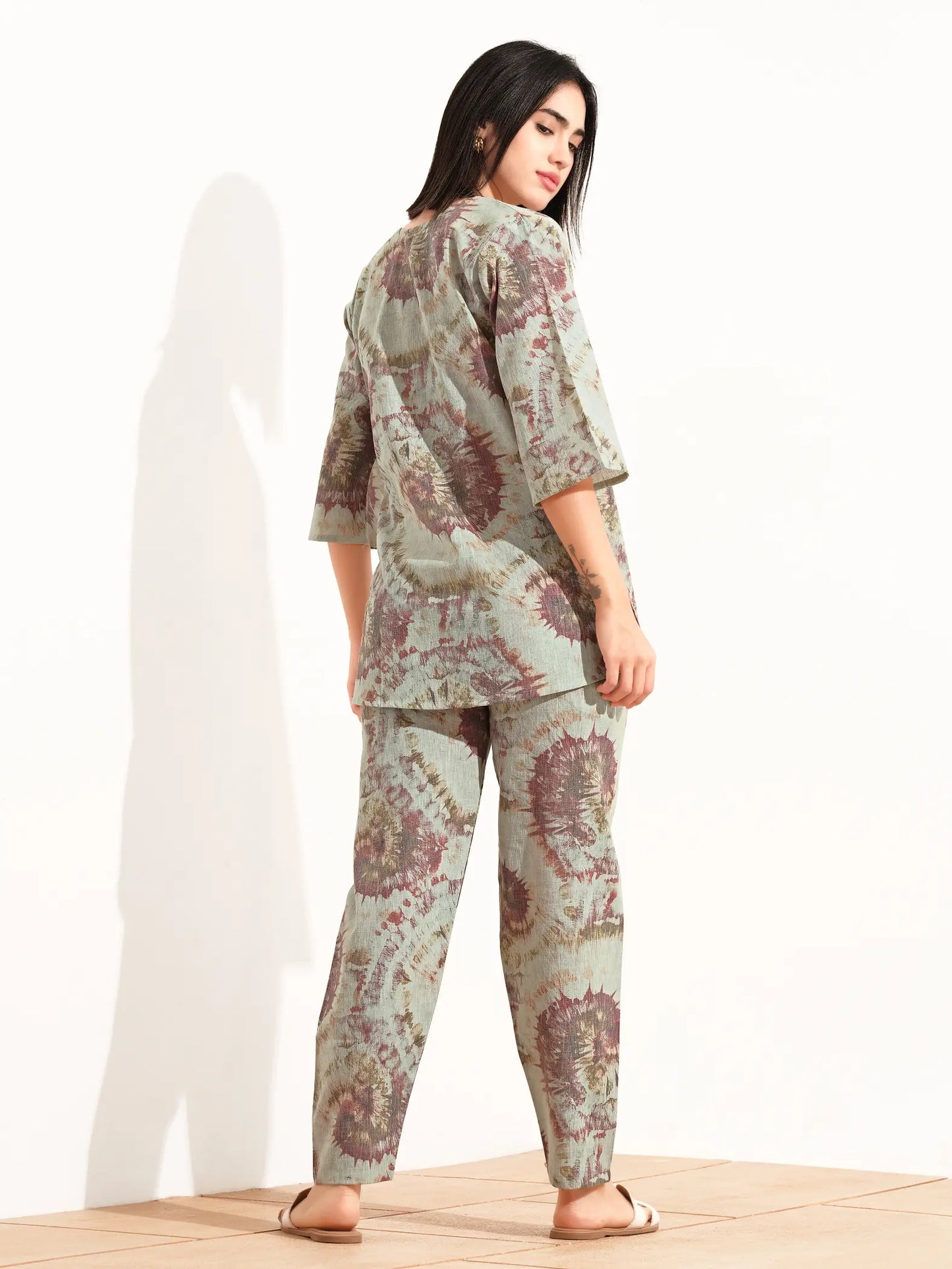 Casual Rayon Co-ord Set