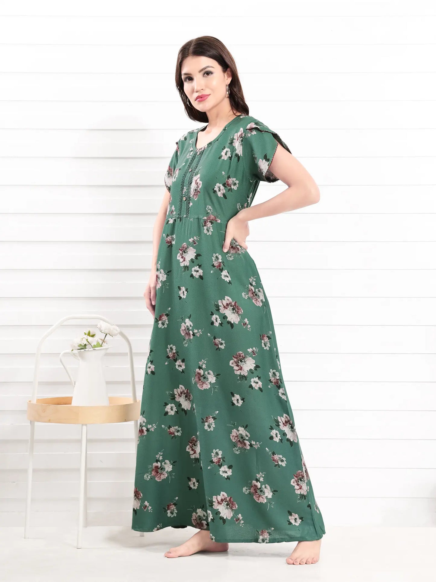 Heavy Alpine Night Gown – Luxurious Sleepwear