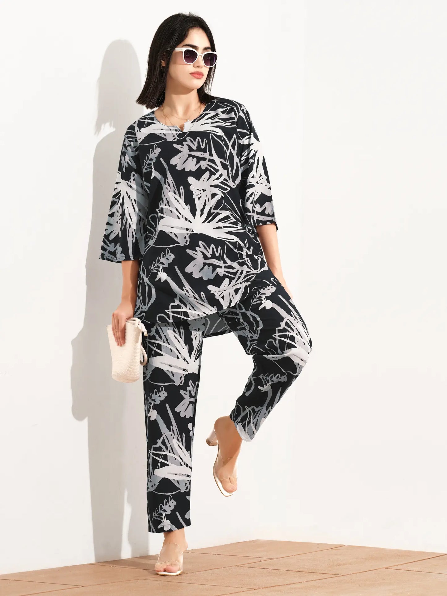 Rayon Co-ord Set for Daily Wear