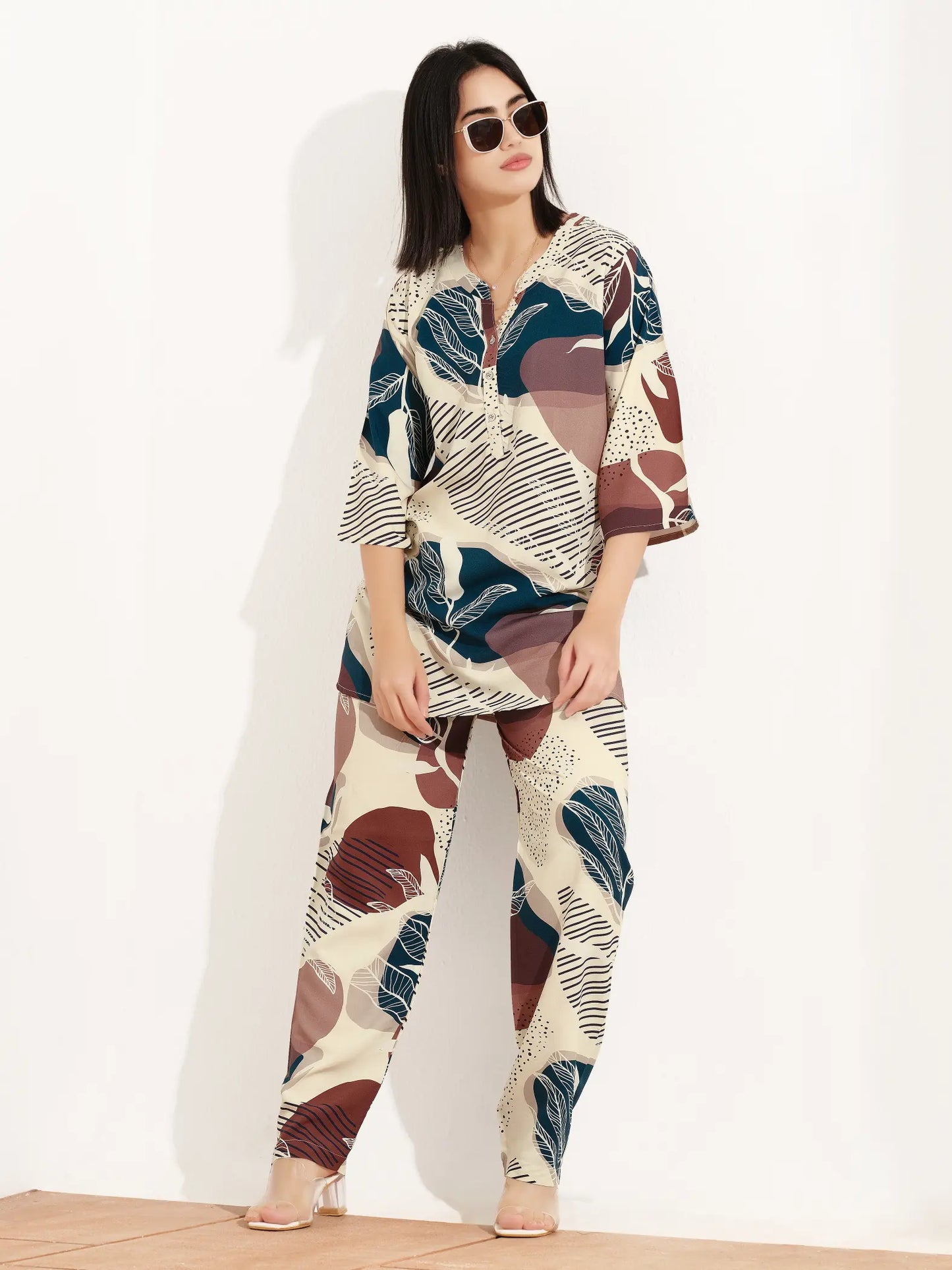 Simple Rayon Co-ord Set