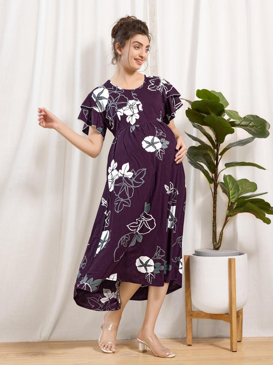 Rayon Maternity Nighty