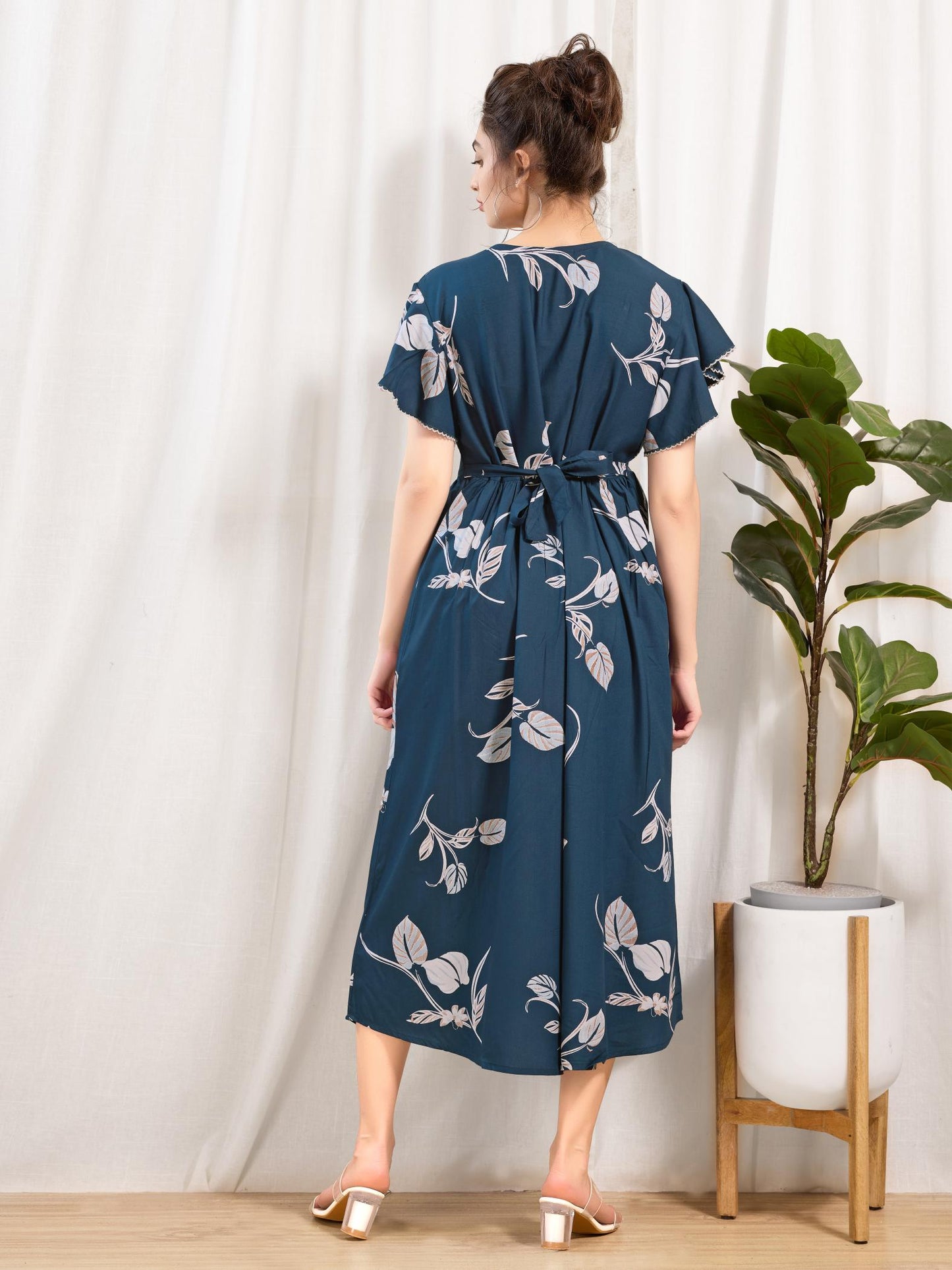 Pregnancy Nighty Rayon Material