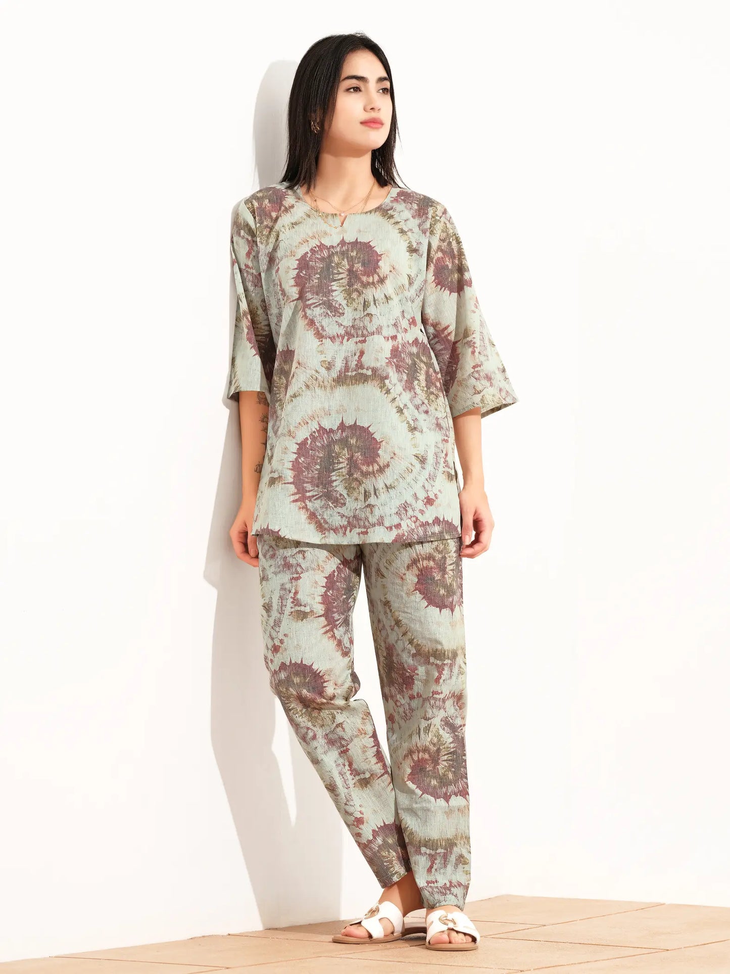 Casual Rayon Co-ord Set