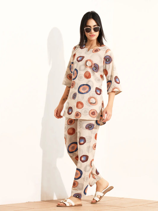 Rayon Matching Set for Women