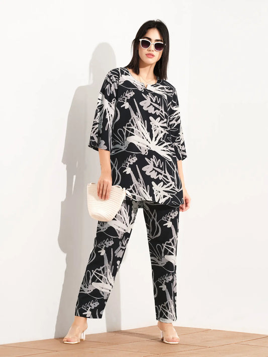 Rayon Co-ord Set for Daily Wear