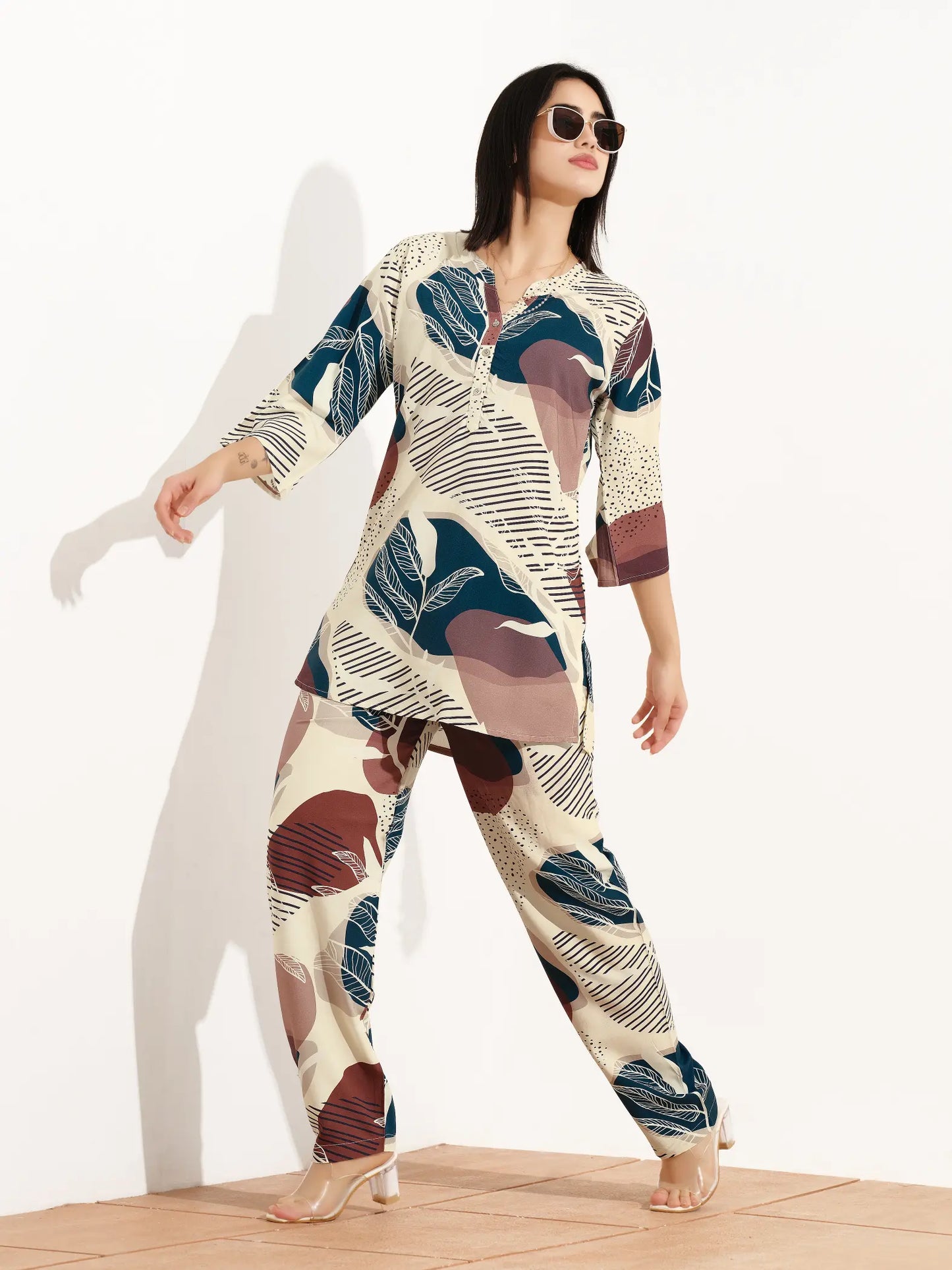 Simple Rayon Co-ord Set