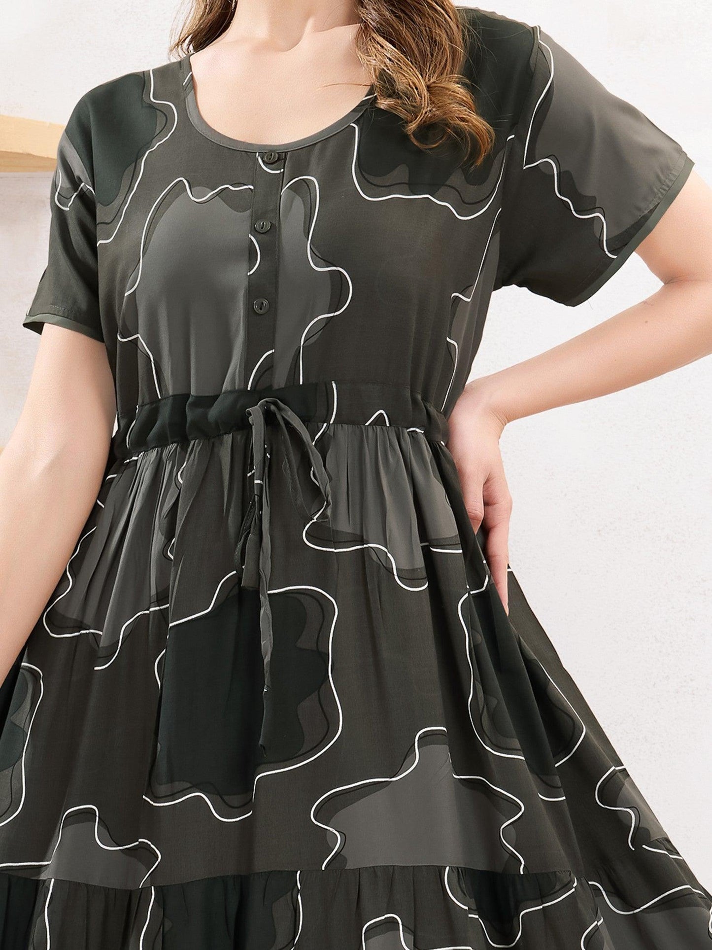 Women’s Rayon Flare Nighty – Breathable & Flowing Design - floramour.in