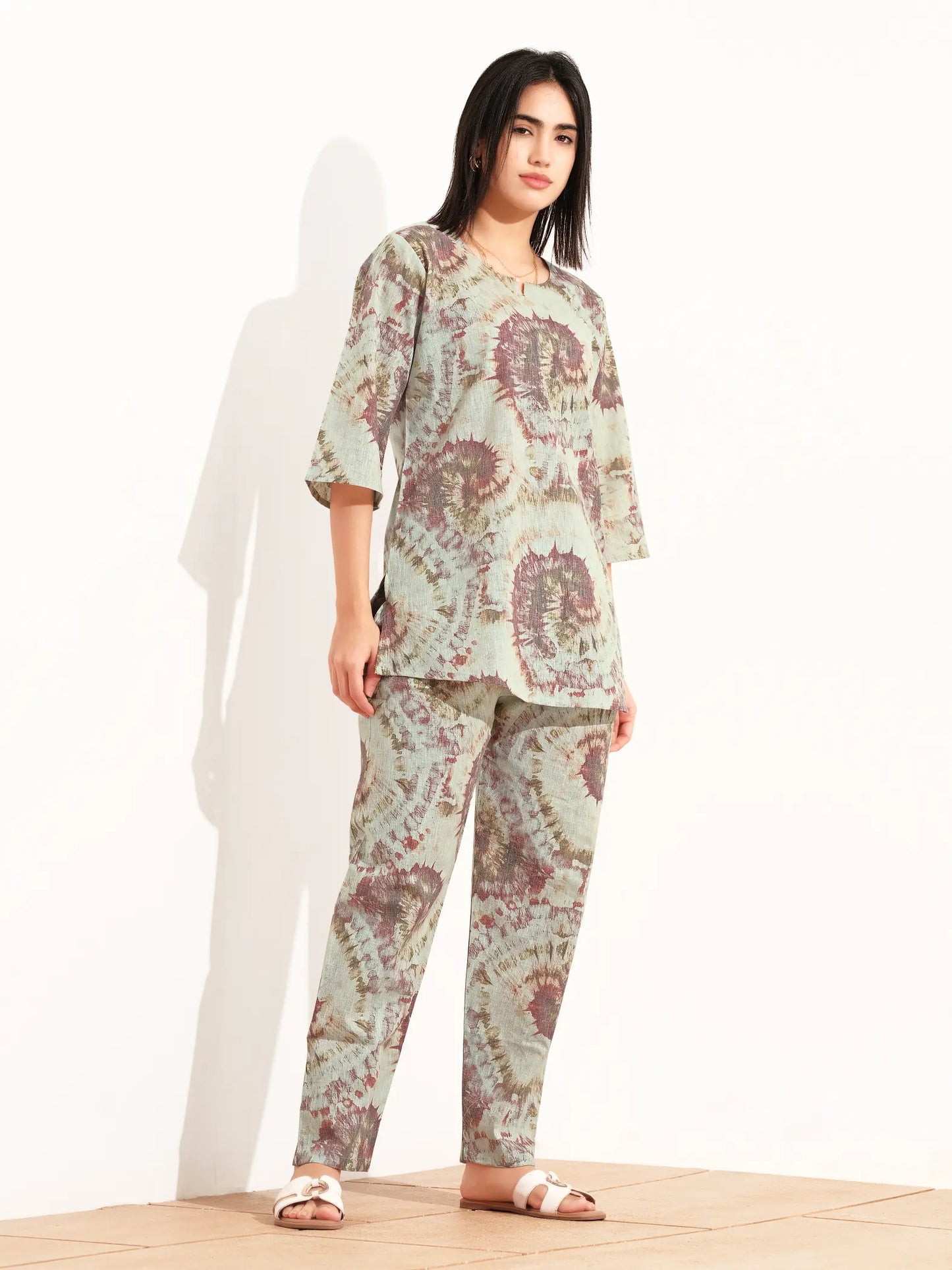 Casual Rayon Co-ord Set