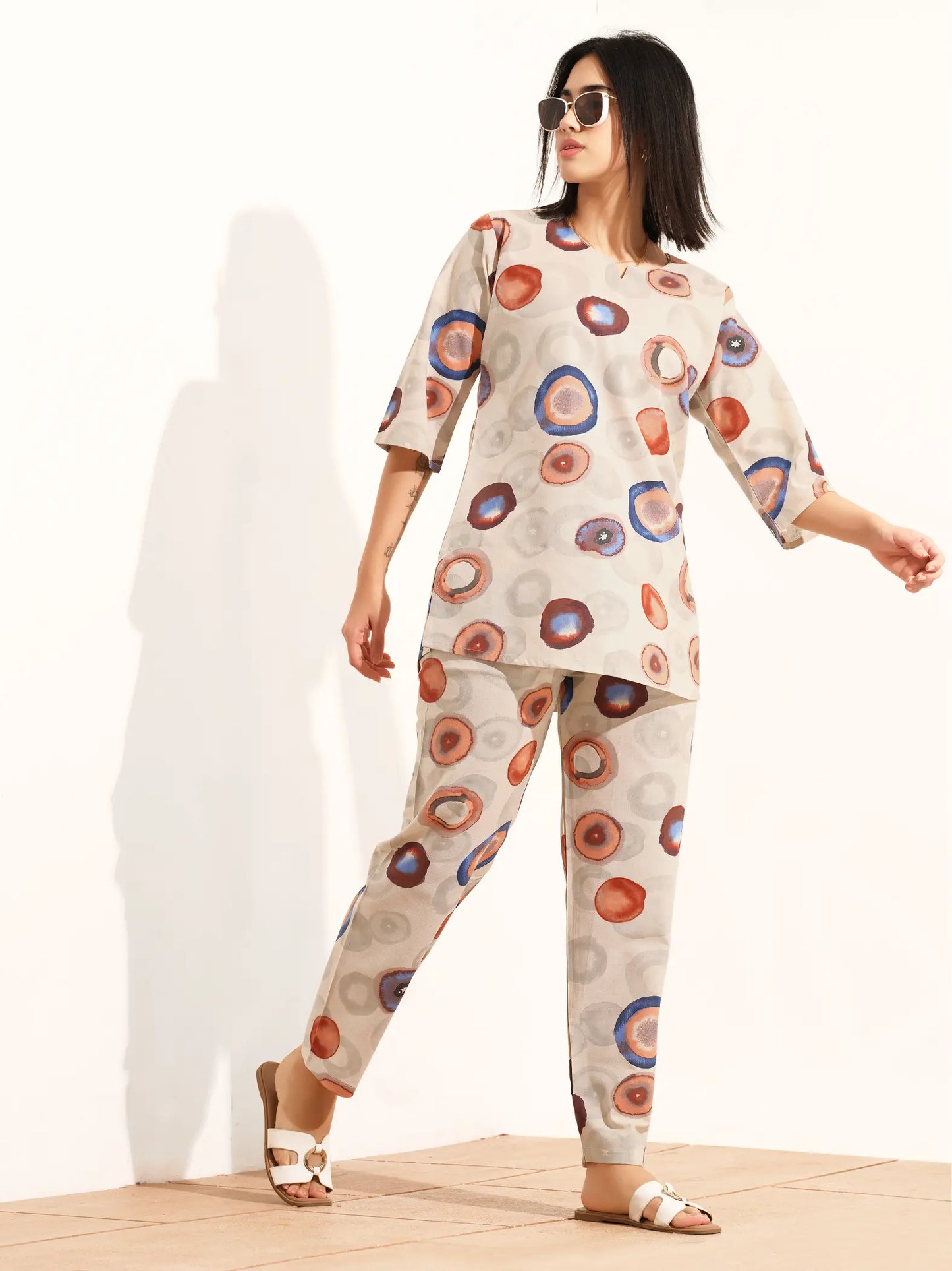 Rayon Matching Set for Women