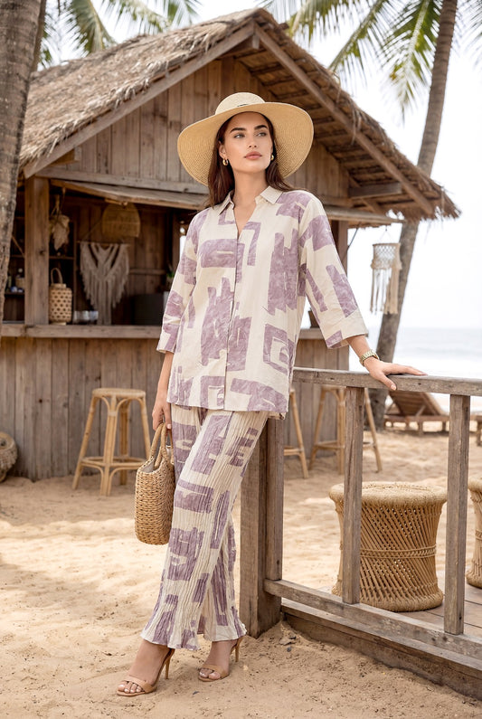 Elegant Rayon Cord Set for Women – Perfect for Everyday Fashion
