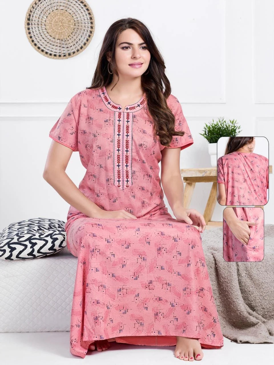 Alpine Alien Cotton Nightwear