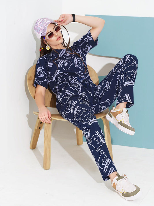 Loose Fit Nightsuit – Perfect for Lounging & Sleeping - floramour.in