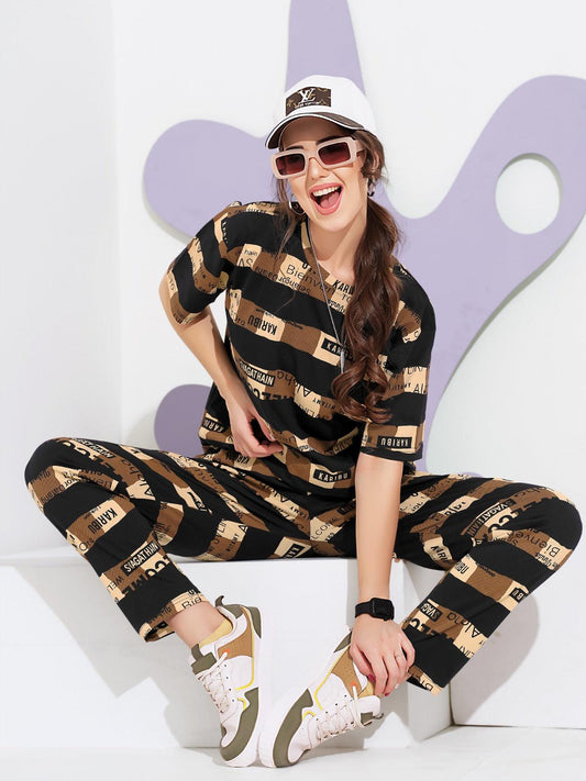 Relaxed Fit Printed Night Suit – Stay Comfy & Chic - floramour.in