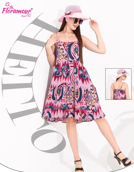Relaxed Fit Rayon Spaghetti Nighty for Daily Wear - floramour.in