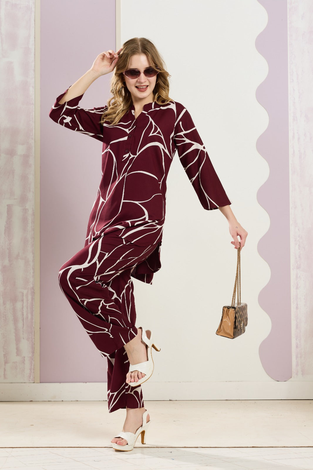 Trendy Women’s Rayon Co-ord Set