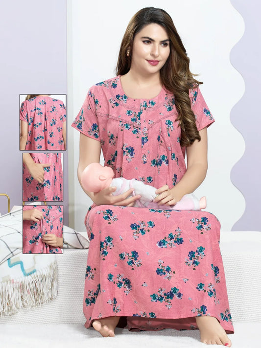 Lightweight Alpine Nursing Nightwear for Pregnant Women & Moms