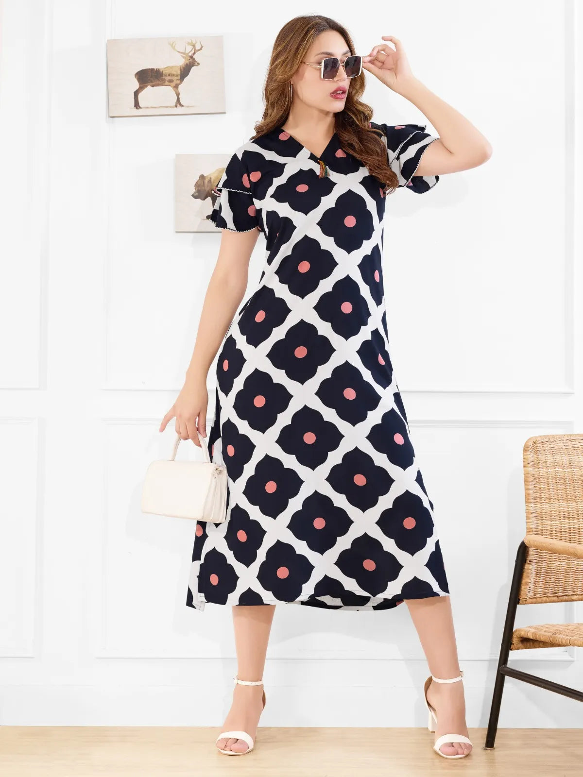 Lightweight Rayon Short Night Dress